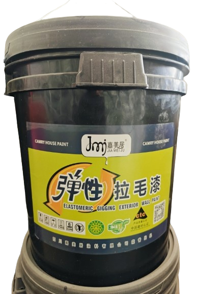 外墻彈性拉毛漆